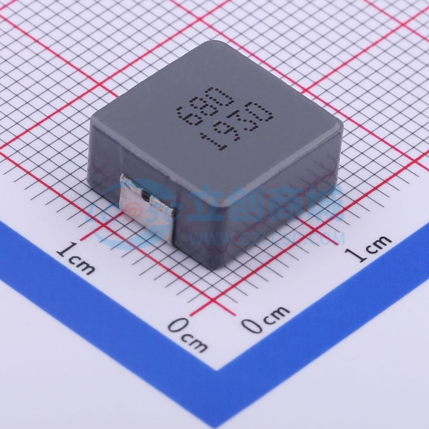 功率电感 TMPC1206HP-680MG-D SMD 68uH ±20% 电子元器件
