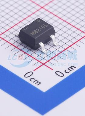 整流桥 MB210S MBS 100V 2A SHIKUES(时科) 原装 电子元器件配单