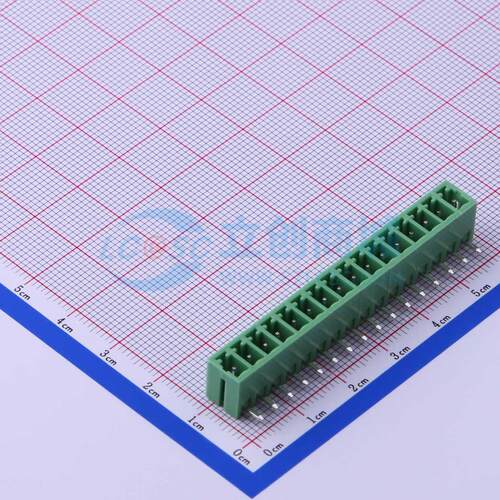 插拔式接线端子 KF2EDGR-3.5-16P 弯插,P=3.5mm 板端/插座-闭口 1