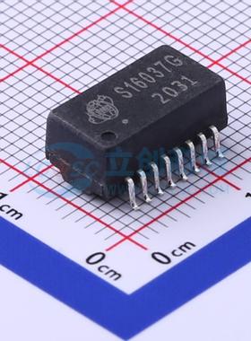网口变压器 S16037G SMD-16P,12.8x6.9mm 原装 电子元器件配单
