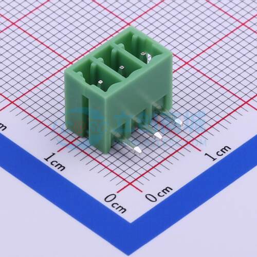 插拔式接线端子 KF2EDGR-3.5-3P 弯插,P=3.5mm 板端/插座-闭口 1x