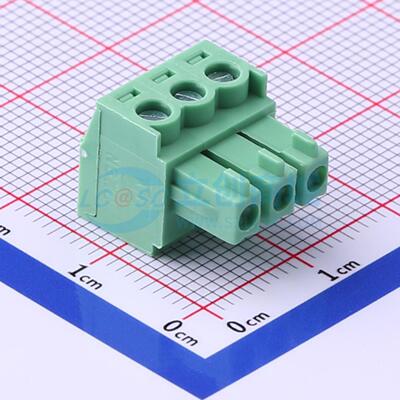 插拔式接线端子 WJ15EDGK-3.81-3P P=3.81mm 插头 1x3P 原装正品
