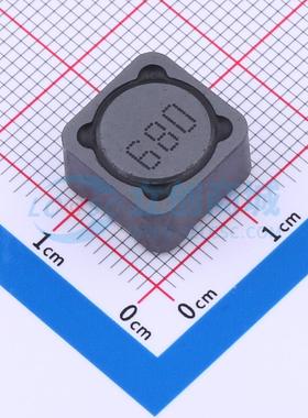 功率电感 SDRI127-680MT SMD,12.5x12.5mm 68uH ±20% 原装
