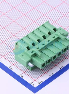 插拔式接线端子 2EDGKDFM-5.08-06P-14-00A(H) P=5.08mm 插头 1x6