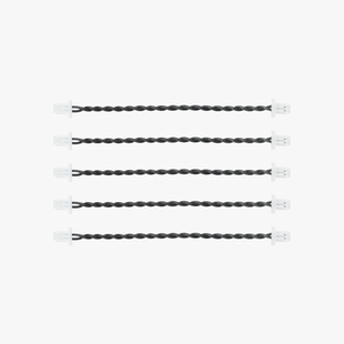 SH1.0 IC004 2PIN 5个 bambulab 10CM 拓竹3D打印模型标准零件外设连接线