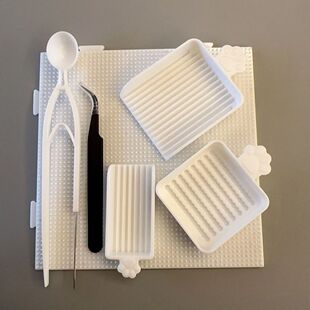 猫爪拼豆工具拼豆豆2.6mm小豆专用豆铲豆针豆笔创意DIY辅助工具