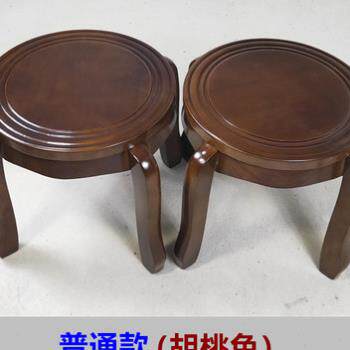茶几小凳子实木矮凳简约家用客厅矮圆凳小板凳可收纳木凳子舞蹈凳