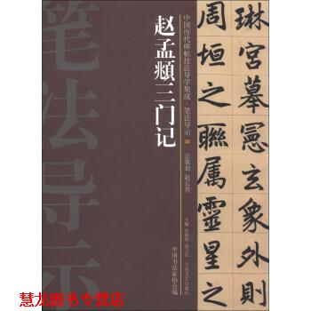 【正版书籍】 中国历代碑帖技法导学集成·笔法导示：赵孟頫三门记 许晓俊,袁卫民,中国书法家协会 编 大众文艺出版社