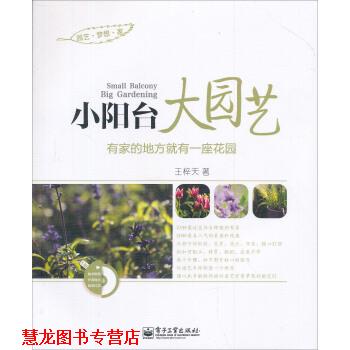 【正版书籍】 小阳台大园艺 王梓天 著 电子工业出版社