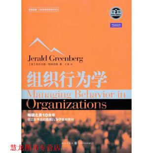 【正版书籍】 组织行为学 (美)格林伯格　著,王蔷　译 格致出版社