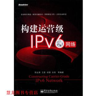 构建运营级IPv6网络 书籍 陈运清 等著 社 电子工业出版 正版