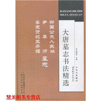 【正版书籍】 大唐墓志书法精选 鄂国公夫人 尹尊师 睿宗贤王妃苏媚墓志 何炳武　主编 世界图书出版公司