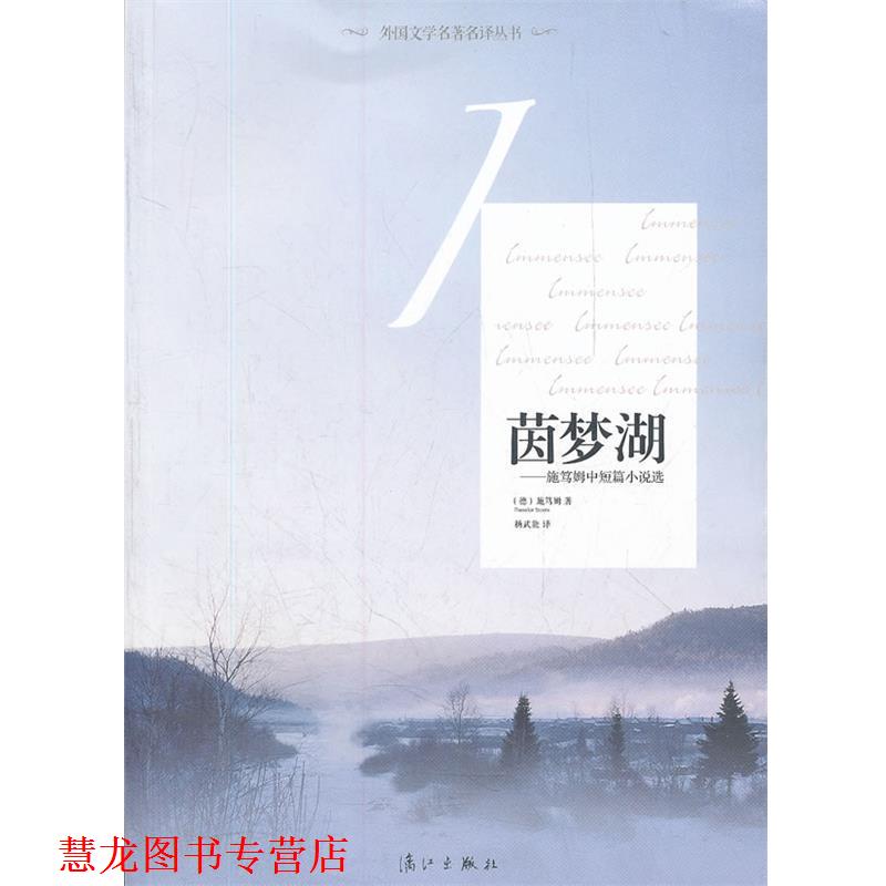 【正版书籍】 茵梦湖:施笃姆中短篇小说选 特奥多尔•施笃姆(Theoder Storm), 杨武能 漓江出版社