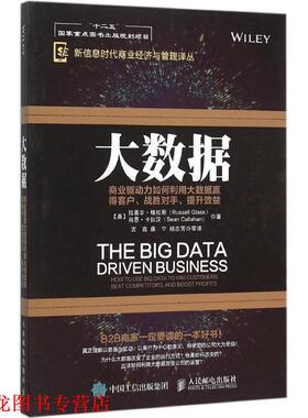 【正版书籍】 大数据 商业驱动力如何利用大数据赢得客户 战胜对手 提升效益 【美】Russell Glass 人民邮电出版社