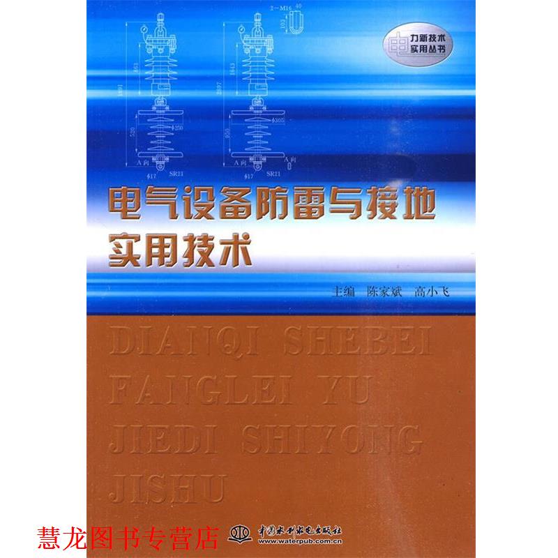 【正版书籍】 电气设备防雷与接地实用技术 陈家斌,高小飞　主编 水利水电出版社