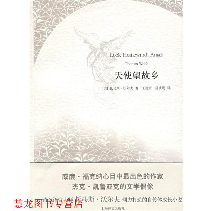 【正版书籍】 天使望故乡 (美)沃尔夫 著,王建开,陈庆勋 译 上海译文出版社