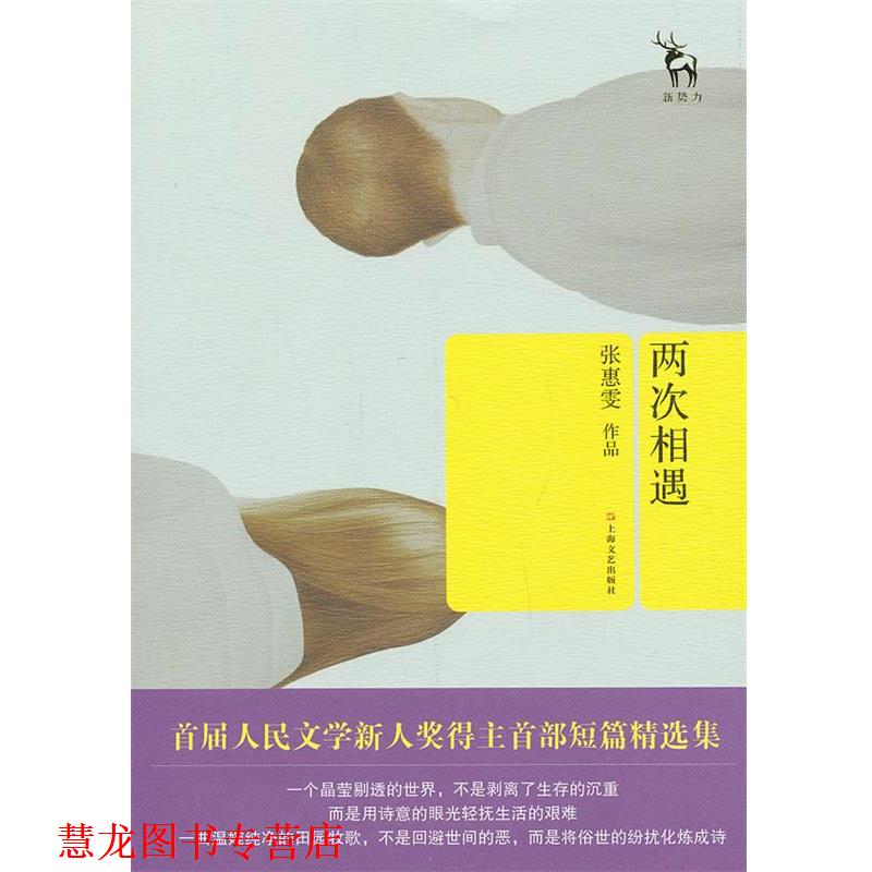 【正版书籍】 两次相遇 张惠雯 上海文艺出版社