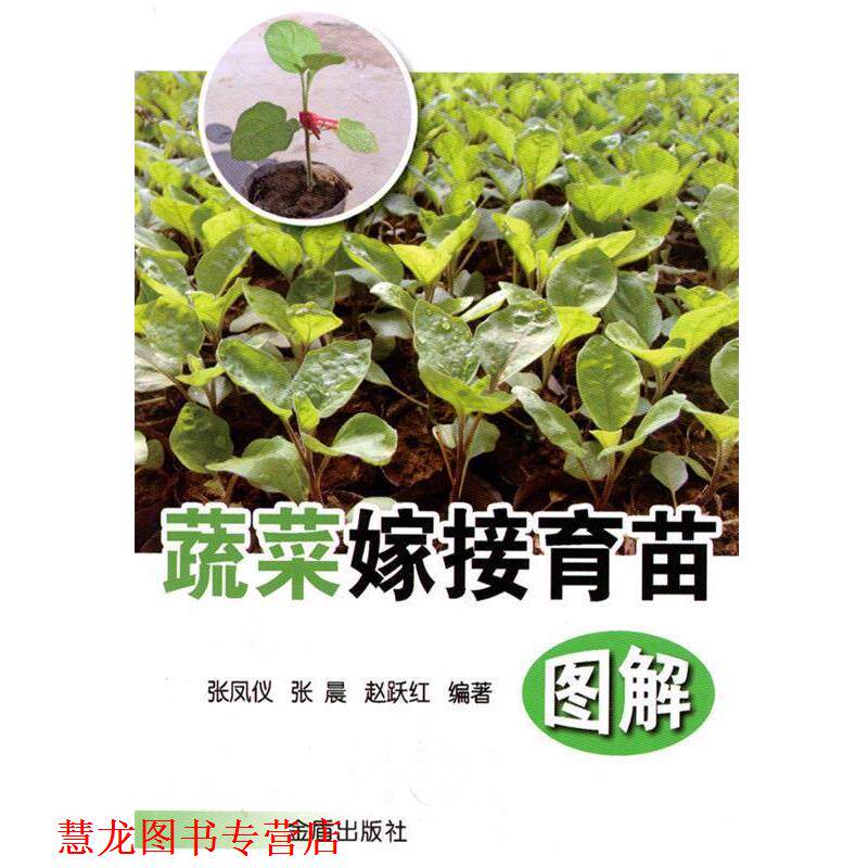 【正版书籍】 蔬菜嫁接育苗图解 张凤仪,张晨,赵跃红 编著 金盾出版社