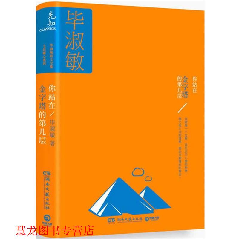 【正版书籍】 你站在金字塔的第几层 毕淑敏 湖南文艺出版社