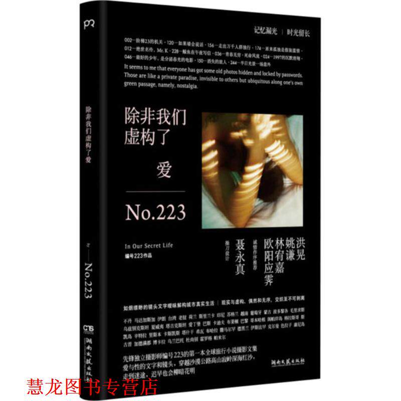 【正版书籍】 除非我们虚构了爱 编号223 湖南文艺出版社