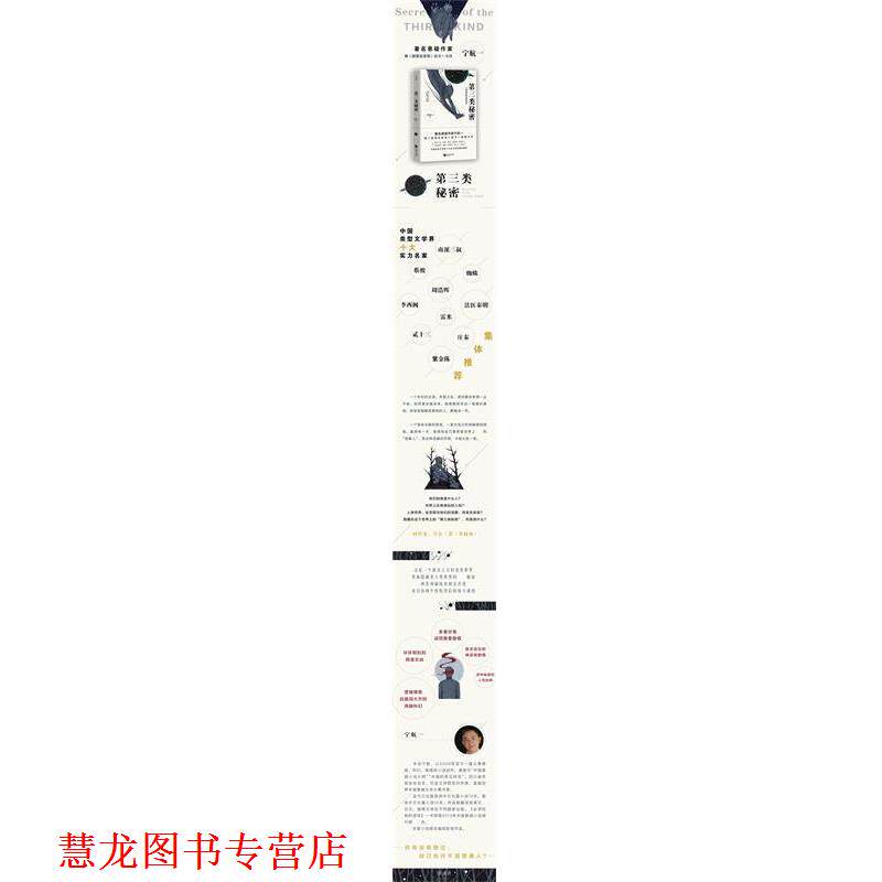 【正版书籍】 第三类秘密 宁航一 著 江苏凤凰文艺出版社