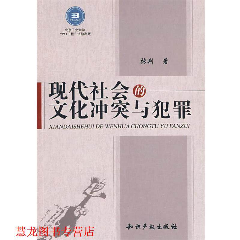 【正版书籍】 现代社会的文化冲突与犯罪 张荆 著 知识产权出版社