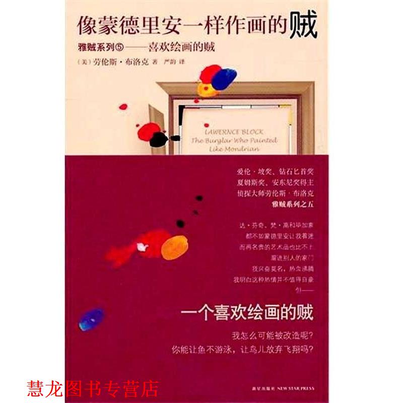 【正版书籍】 像蒙德里安一样作画的贼喜欢绘画的贼 [布] 布洛克 著,严韵 译 新星出版社