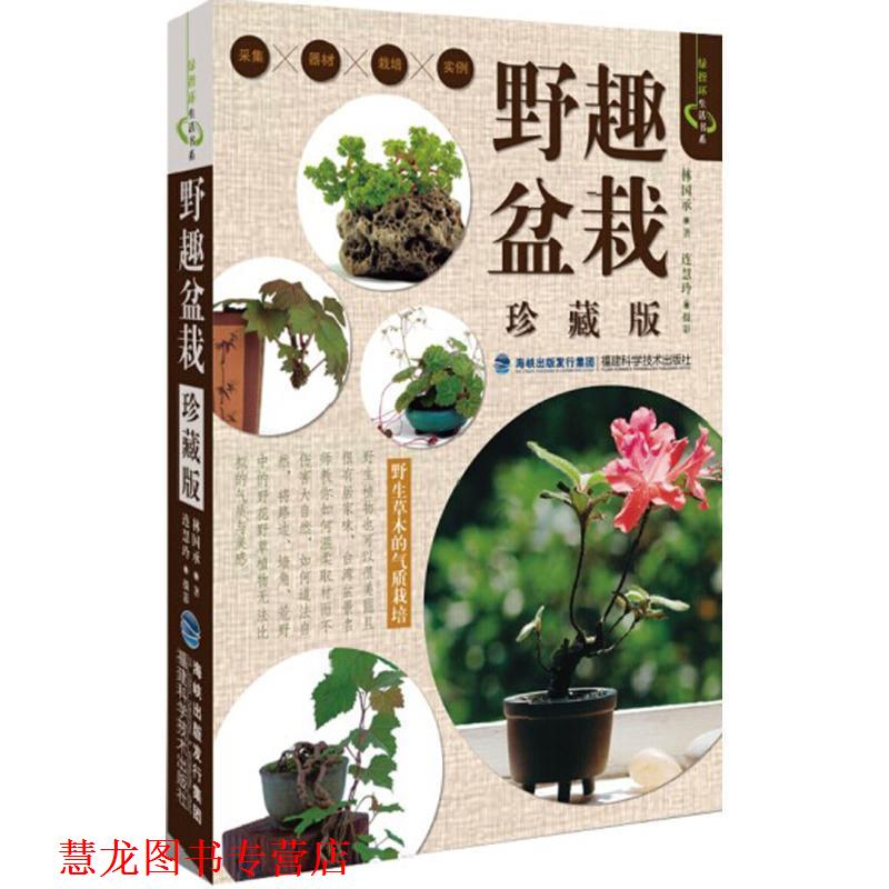 【正版书籍】 野趣盆栽-珍藏版 林国承 福建科技出版社