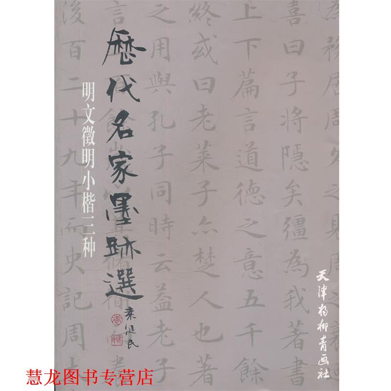 【正版书籍】 明文徵明小楷三种 （明）文徵明 编 天津杨柳青画社