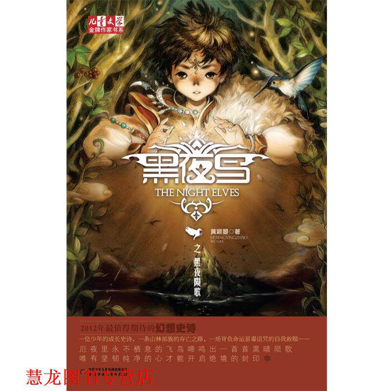 【正版书籍】 儿童文学作家书系:黑夜鸟之黑夜陨歌 黄颖曌 著 中国少年儿童出版社