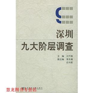 深圳九大阶层调查 书籍 汪开国 主编 社 社会科学文献出版 正版