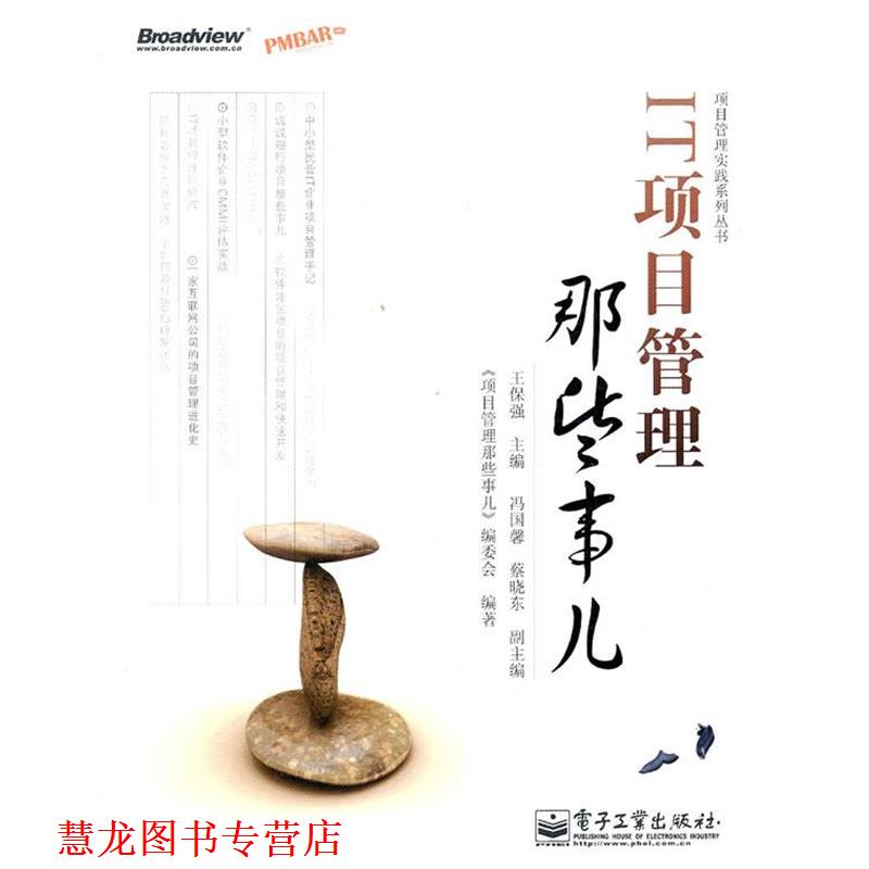 【正版书籍】 IT项目管理那些事儿 王保强 电子工业出版社