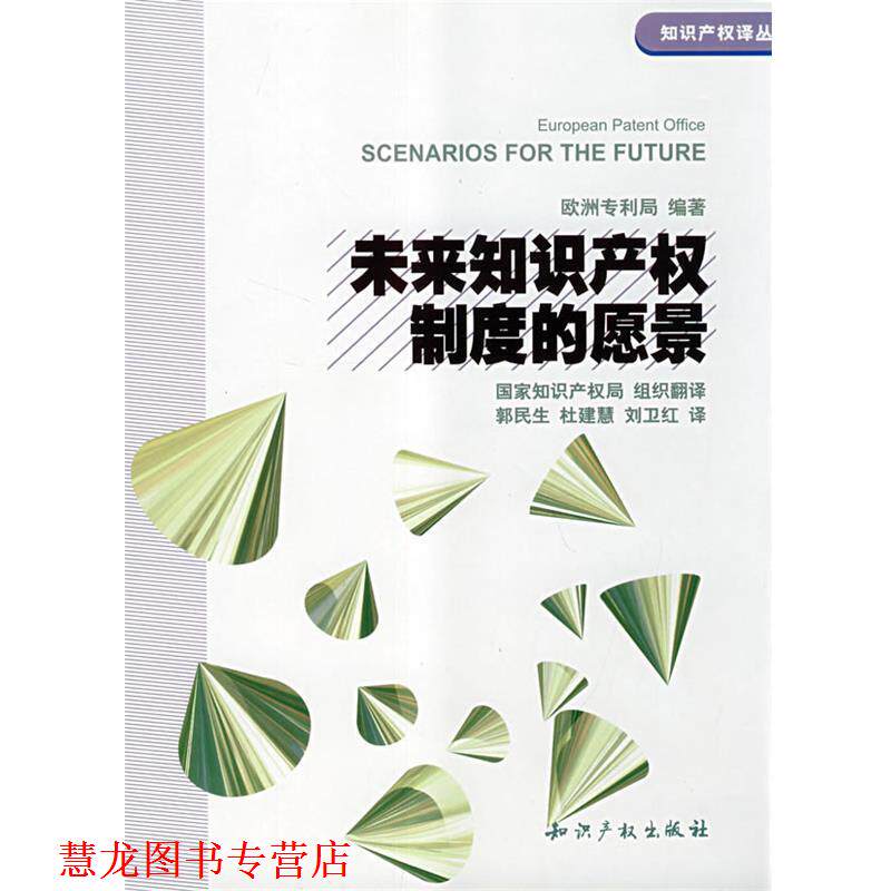 【正版书籍】 未来知识产权制度的愿景 欧洲专利局,郭民生 知识产权出版社