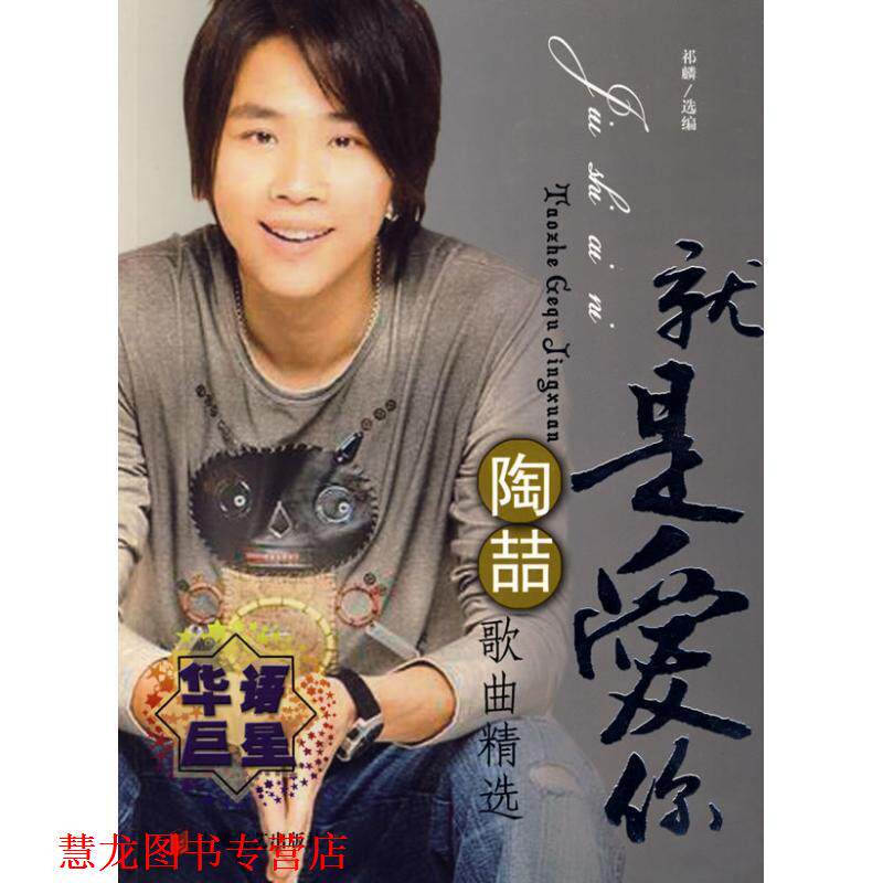 【正版书籍】 就是爱你—陶喆歌曲精选 祁麟 选编 安徽文艺出版社