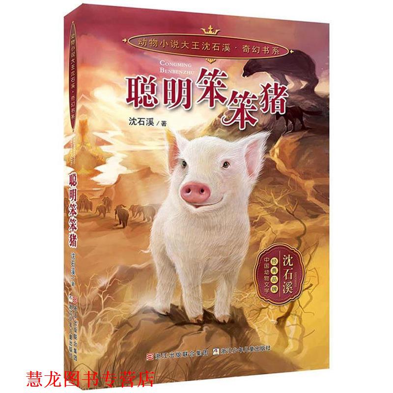 【正版书籍】 动物小说大王沈石溪 奇幻书系:聪明笨笨猪 沈石溪 著 浙江少年儿童出版社