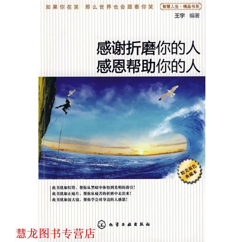 【正版书籍】 感谢折磨你的人感恩帮助你的人 王宇 编著 化学工业出版社