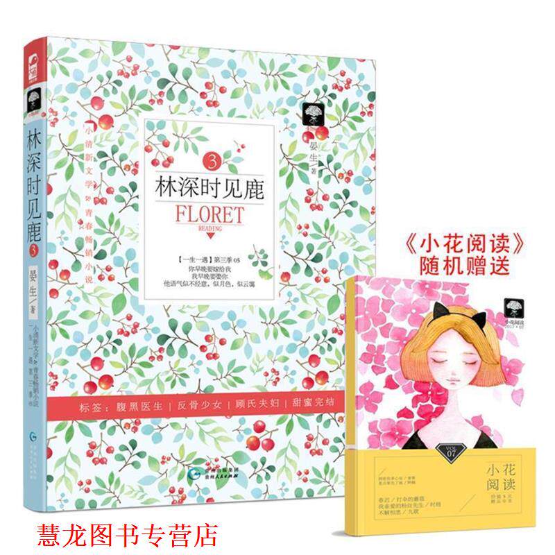 【正版书籍】 林深时见鹿3 晏生 贵州人民出版社