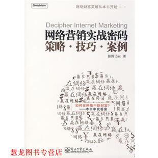 网络营销实战密码 策略·技巧·案例 昝辉 电子工业出版 书籍 著 社 正版
