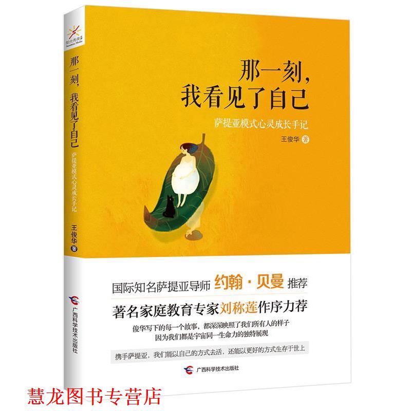 【正版书籍】 那一刻,我看见了自己:萨提亚模式心灵成长手记 王俊华 广西科学技术出版社