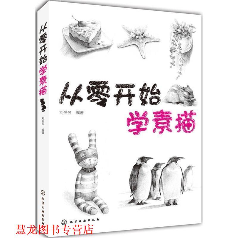 【正版书籍】 从零开始学素描 刘盈盈编著 化学工业出版社