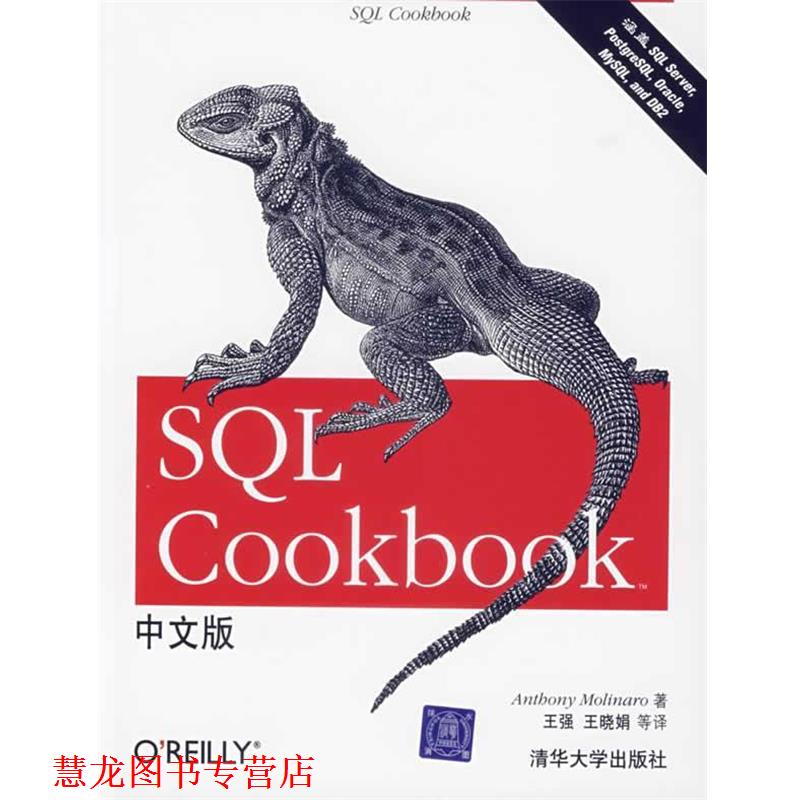 【正版书籍】 SQL Cookbook 中文版 (美)莫利纳罗 著,王强,王晓娟 等译 清华大学出版社