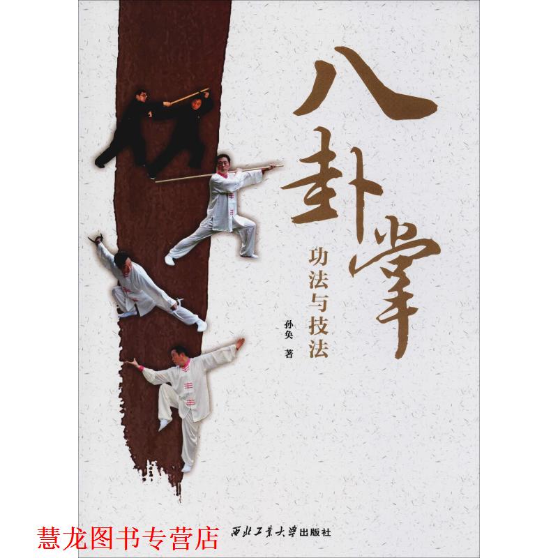 【正版书籍】 八卦掌功法与技法 孙奂 西北工业大学出版社