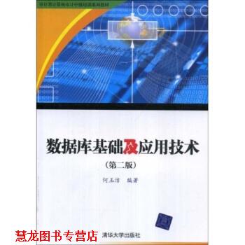 【正版书籍】 审计署计算机审计中级培训系列教材:数据库基础及应用技术 何玉洁 清华大学出版社
