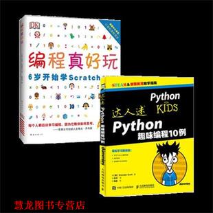 达人迷 Python趣味编程10例 人民邮电出版 正版 社 东洋 书籍 BrendanScott 美
