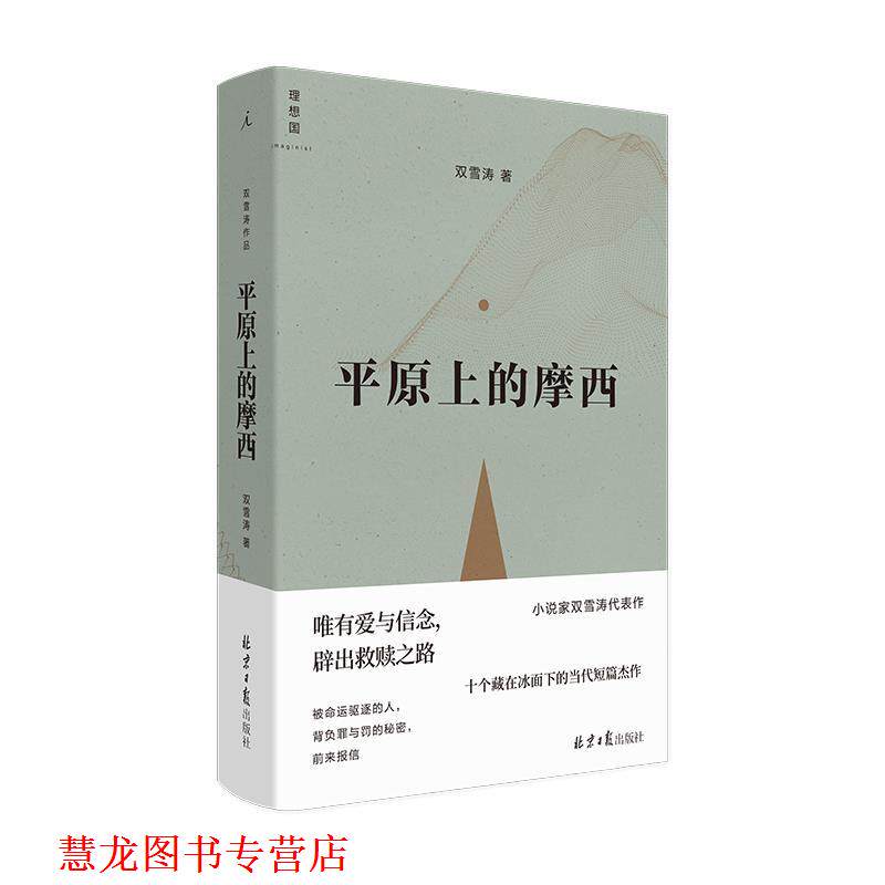 【正版书籍】 平原上的摩西 双雪涛 北京日报出版社