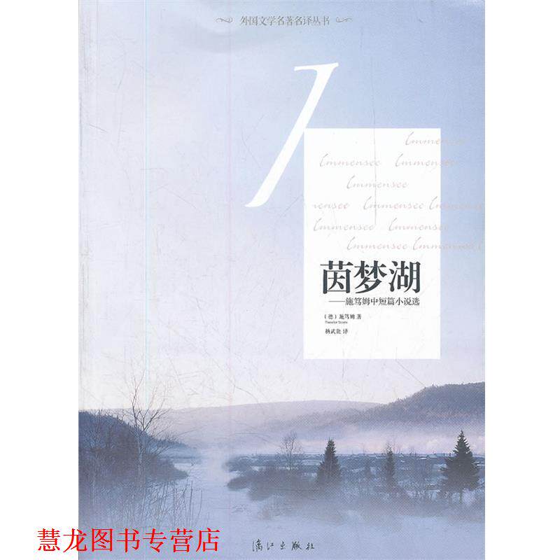 【正版书籍】 茵梦湖:施笃姆中短篇小说选 特奥多尔•施笃姆(Theoder Storm), 杨武能 漓江出版社
