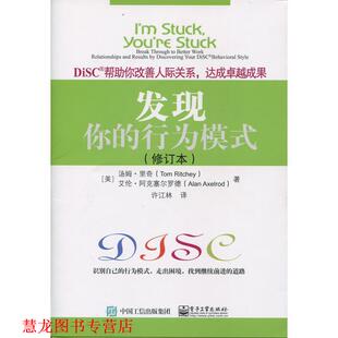 【正版书籍】 发现你的行为模式 (美)Tom Ritchey(汤姆·里奇), Alan Axelrod(艾伦·阿克塞尔罗德)著,许江林 译 电子工业出版社