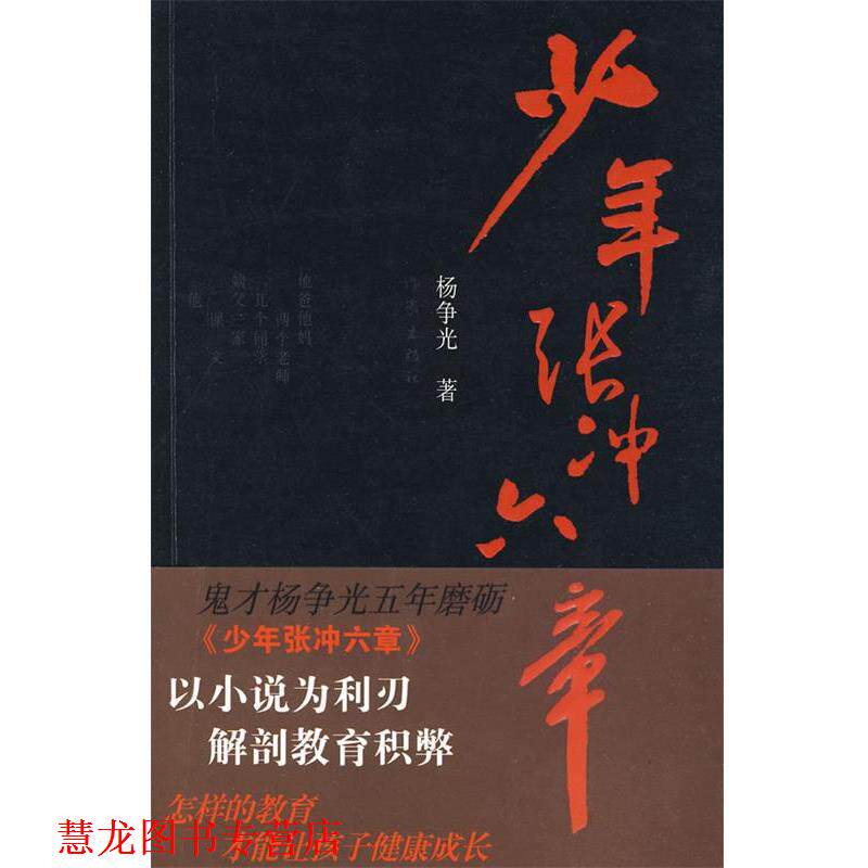 【正版书籍】 少年张冲六章 杨争光 著 作家出版社