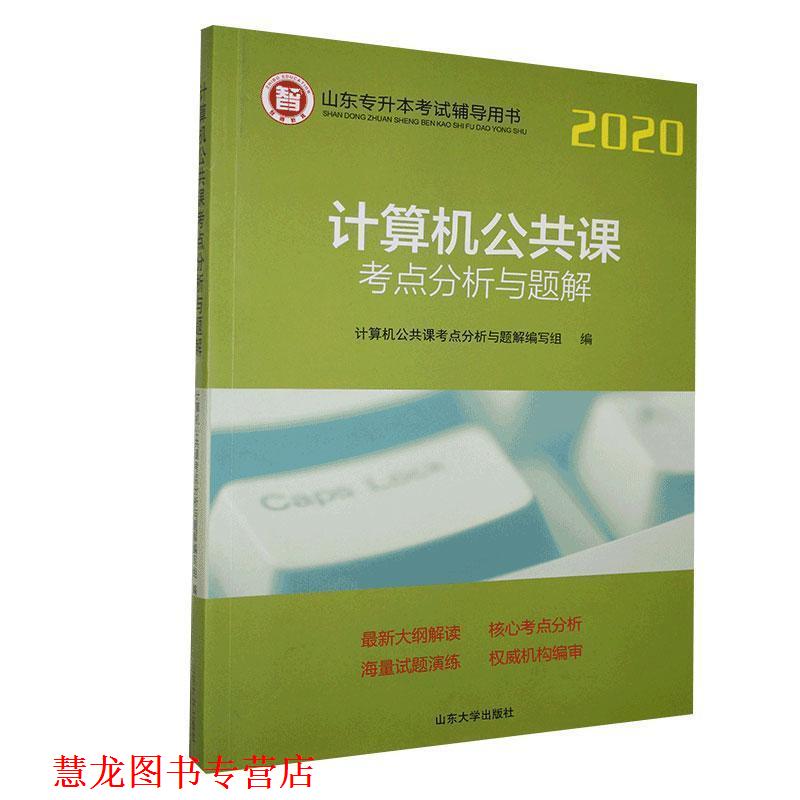 【正版书籍】 计算机公共课考点分析与题解 山东大学出版社