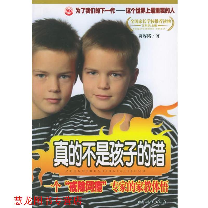 【正版书籍】 真的不是孩子的错:一个“戒除网瘾”专家的家教体悟 贾容韬 著 中国妇女出版社
